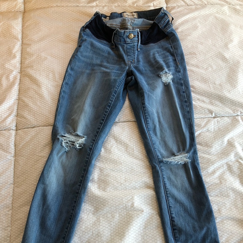 Madewell Maternity skinny jeans